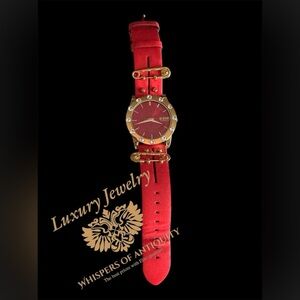 Versus Versace Miami Bracelet Genuine Leather Strap Watch